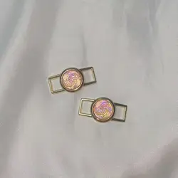 Personalized Lace Tip and Lace Tag in Set Shoe Accessories Decoration