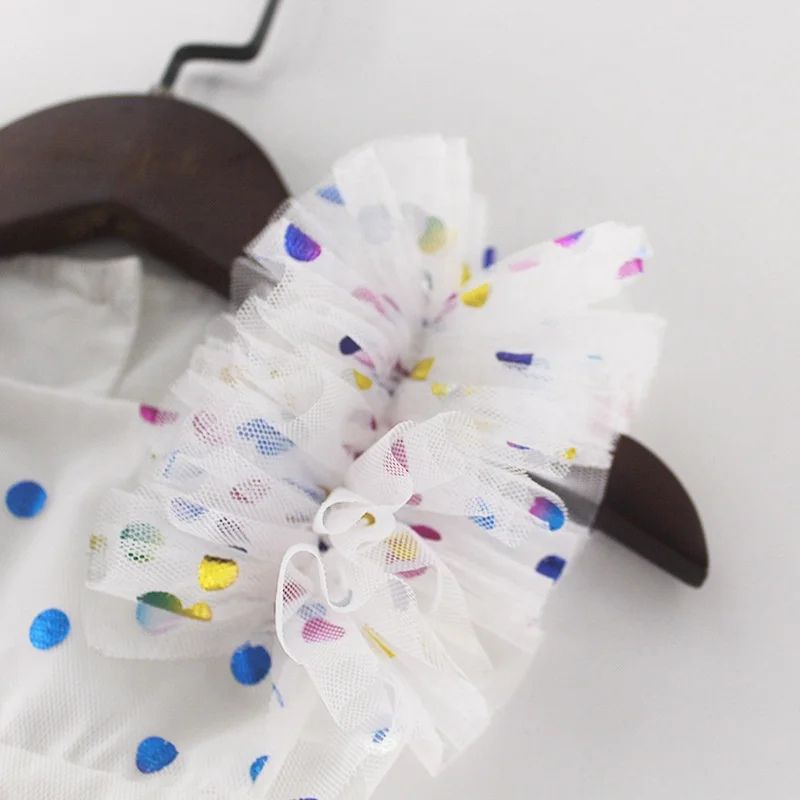 Posh Wholesale Boutique Baby Party Clothes Sequin Lace Chiffon TuTu Button Girl Dress  For 2-6 Years Made In China