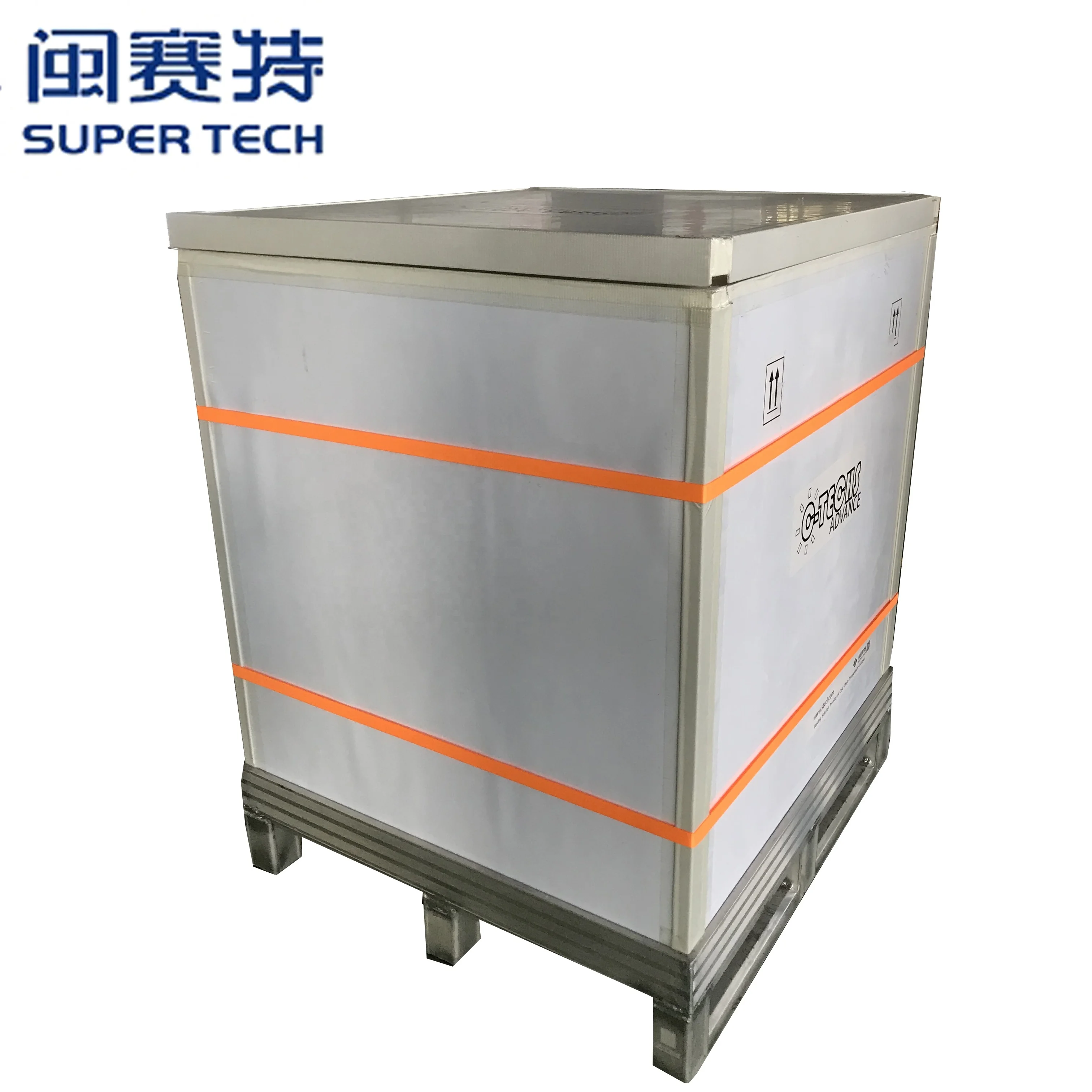 large/Recycling Detachable Pallet Insulated Cooler Box for cold chain physical distribution