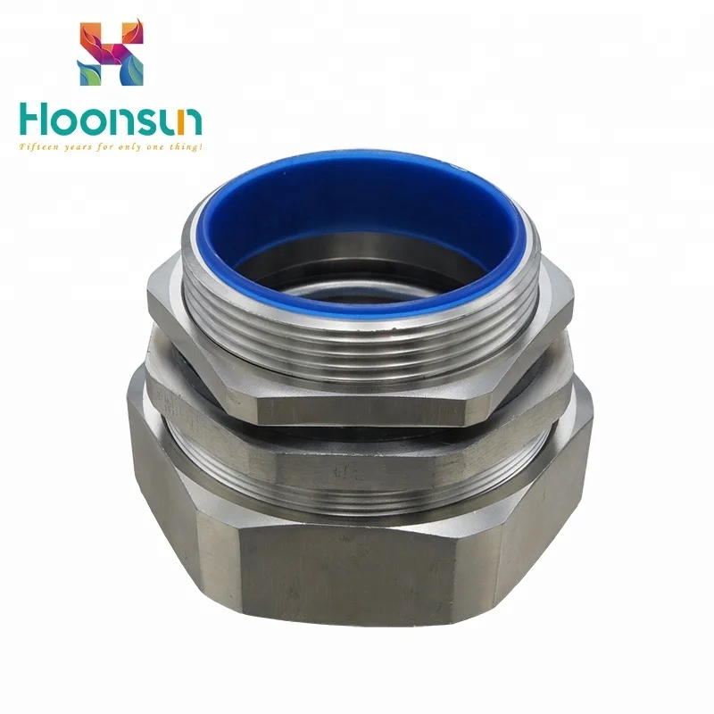 PA66 Stainless Liquid Tight Zinc Alloy Brass Hose Fitting Flexible Conduit Connector