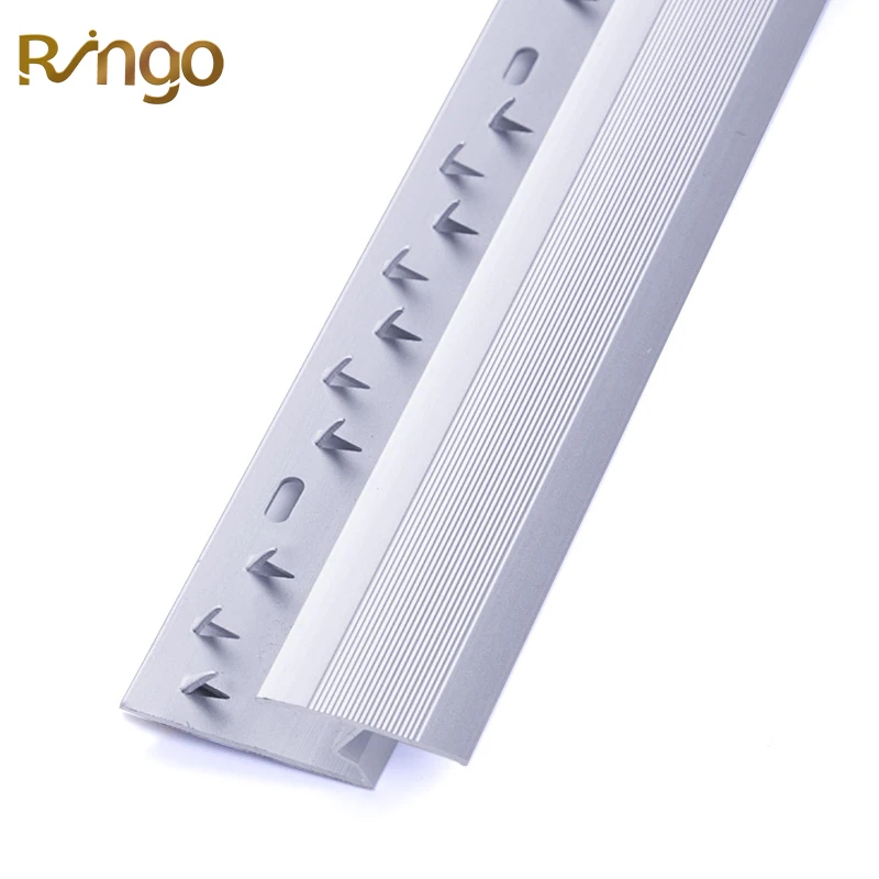 Foshan Ringo Vinyl Floor Factory Supply Decorative Edging Corner Aluminum Carpet Accessories Tile Trim Ceramic