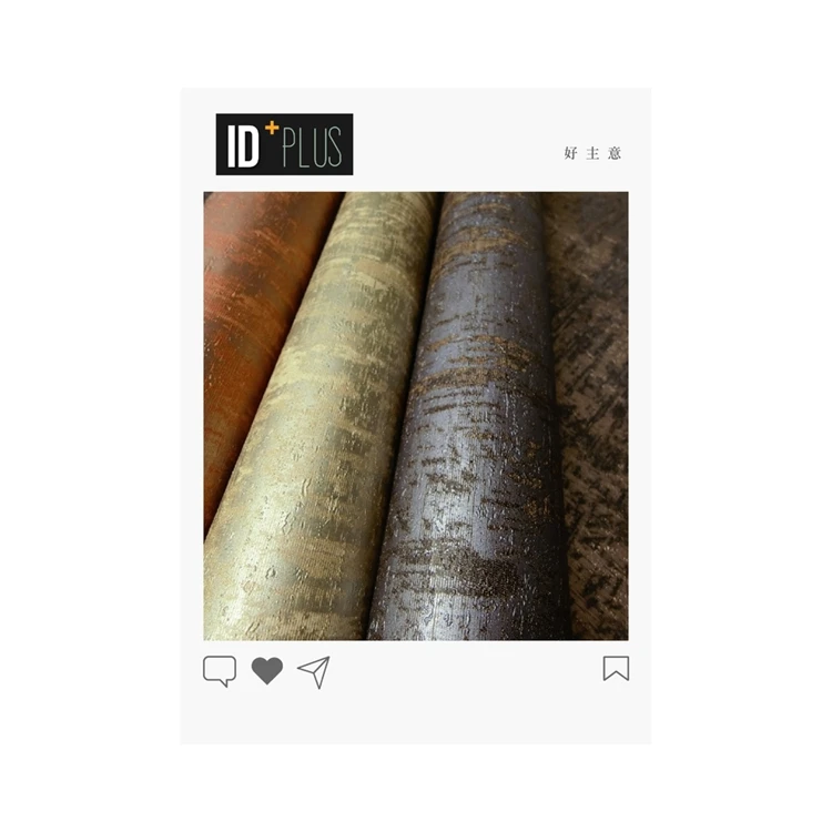 Metallic Paint Metallic Mmottled Bbuilding Materials Natural High Quality Customized Industrial City Stytle Wallpaper