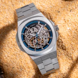 Sublimar Luxury Mechanical Diseno Par Import Automatic Watch Saphir Mecanismo Para Fino Pulsera Supplie Masculino Reloj De Watch
