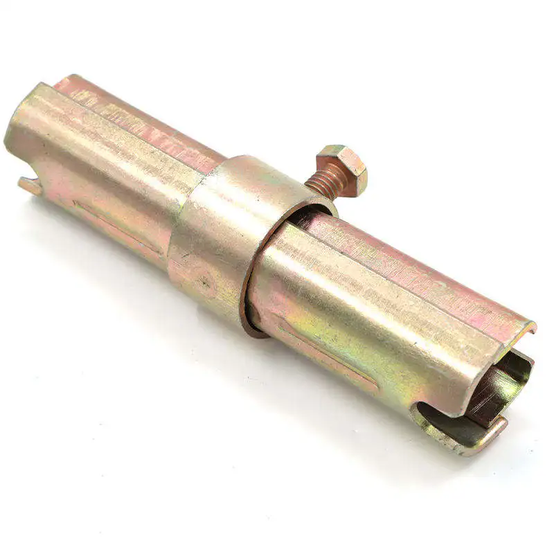 Light Weight Scaffolding Parts Steel Pipe Pressed joint coupler