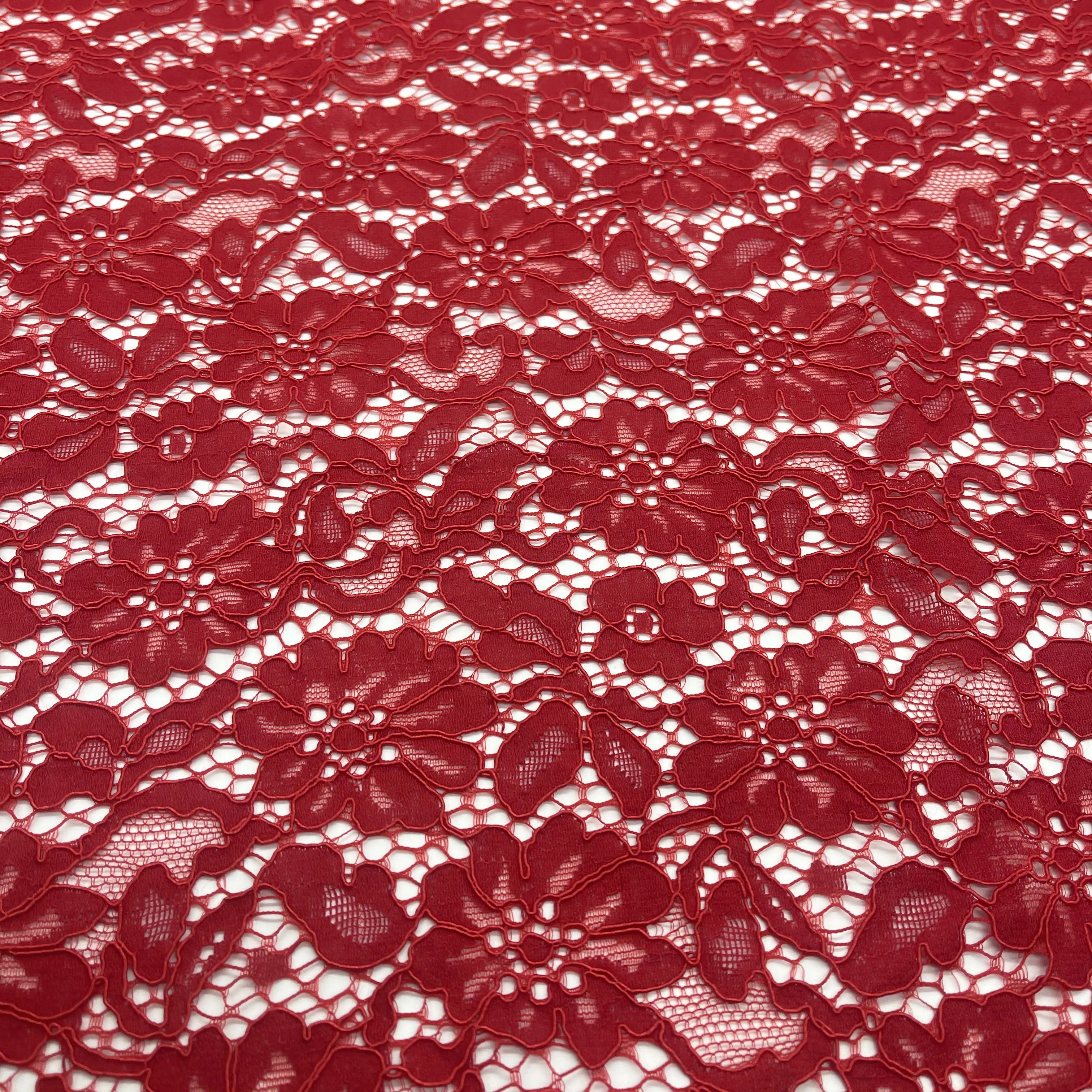 High Quality New Fashion Design Custom Nylon Cotton Rayon Fancy Sustainable Yellow Luxury Floral Lace Mesh Fabric For Dress