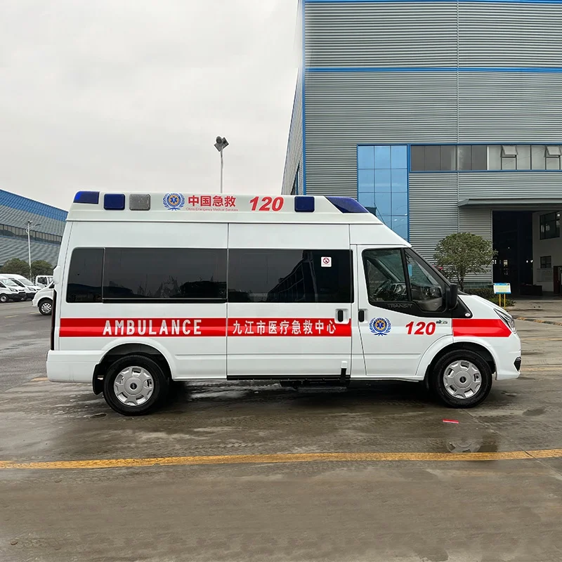 Hot Selling Emergency Monitoring Ward-Type Ambulance Vehicle for Hospital Use