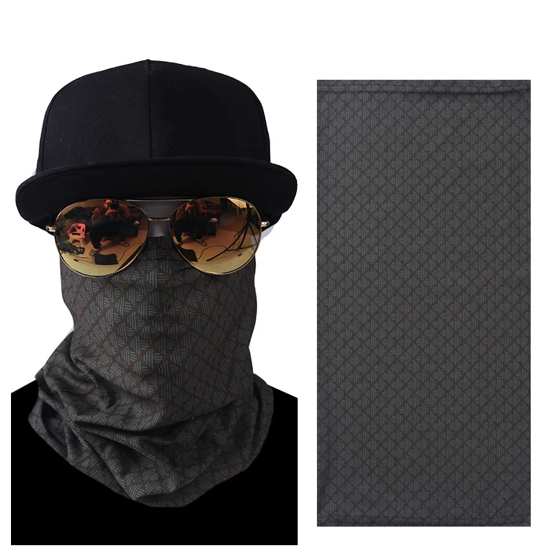 Versatile Design Bandana Comfortable Polyester Fabric Sports Bandana-Breathable Feature