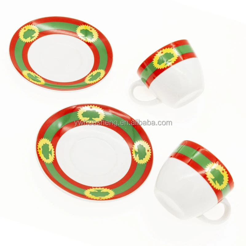  Новинка 2020 г. дизайнерский флаг Oromo набор из 12 кофейных чашек тонкой фарфоровой чашки и блюдца эфиопской