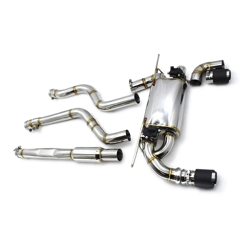 High performance customized 304 Stainless Steel Catback Exhaust For BMW 340i f30 Exhaust Pipes catback Exhaust System