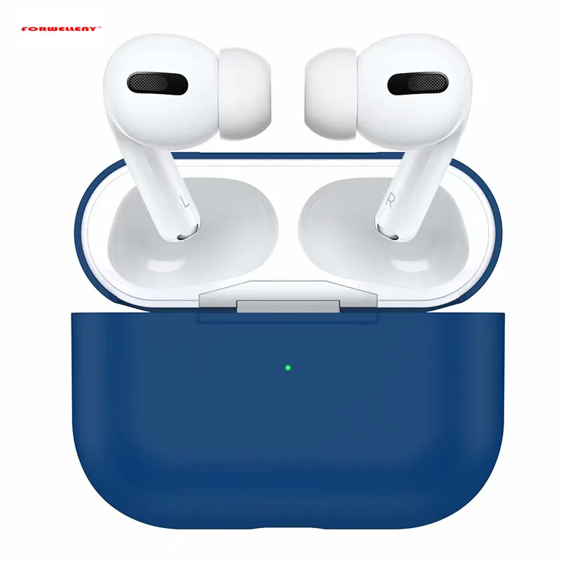  Мягкий силиконовый чехол для Apple Airpod противоударный AirPod чехлы наушников ультра тонкий