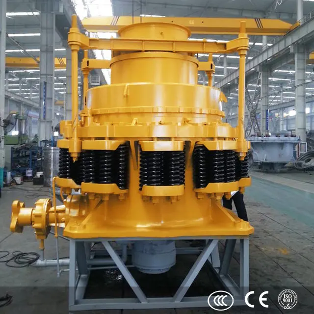 Secondary crushing machine 150t low price rock spring cone crusher PYB1200 spring cone crusher for river stone crushing