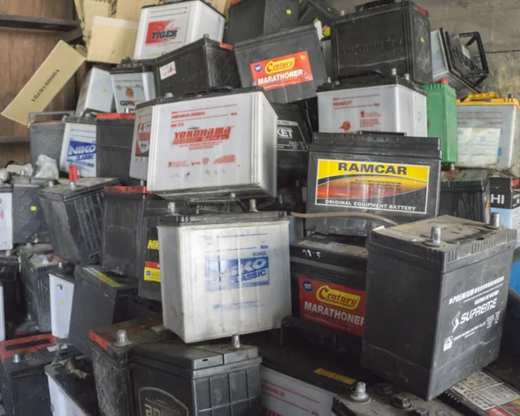 used drained lead acid batteries scrap