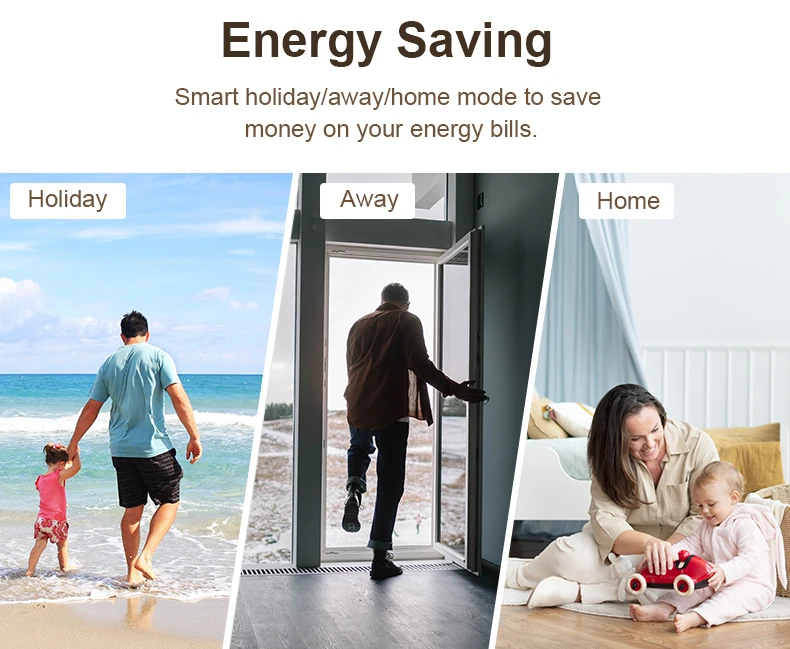 Air Conditioner 24V Smart Room Thermostat WIFI Temperature Controller Home Heat Pump