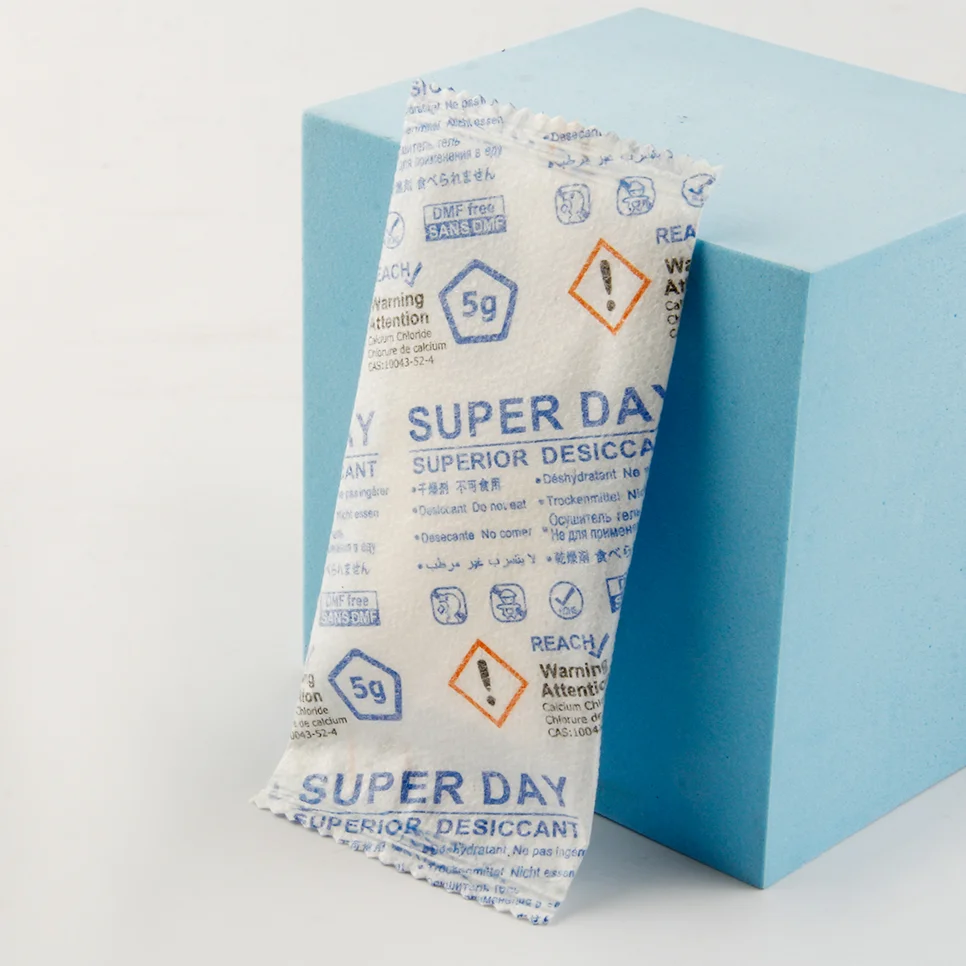 5g Salt Desiccant CaCl2 Eco-sustainable Desiccant Bag/1Bag=10pcs