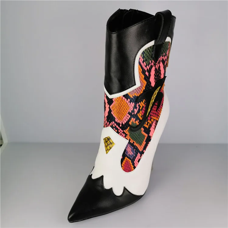 Best selling  clear wedge womens high heel ankle chunkyboots