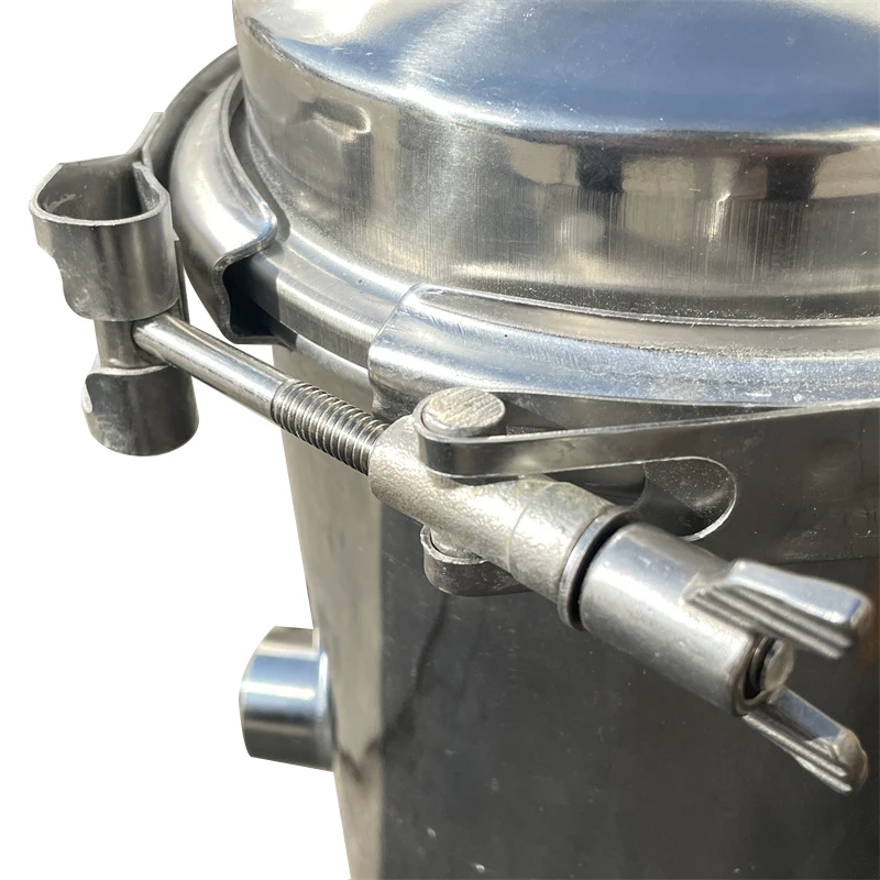 Industrial filtering equipment stainless steel multi cartridge filter housing for water treatment