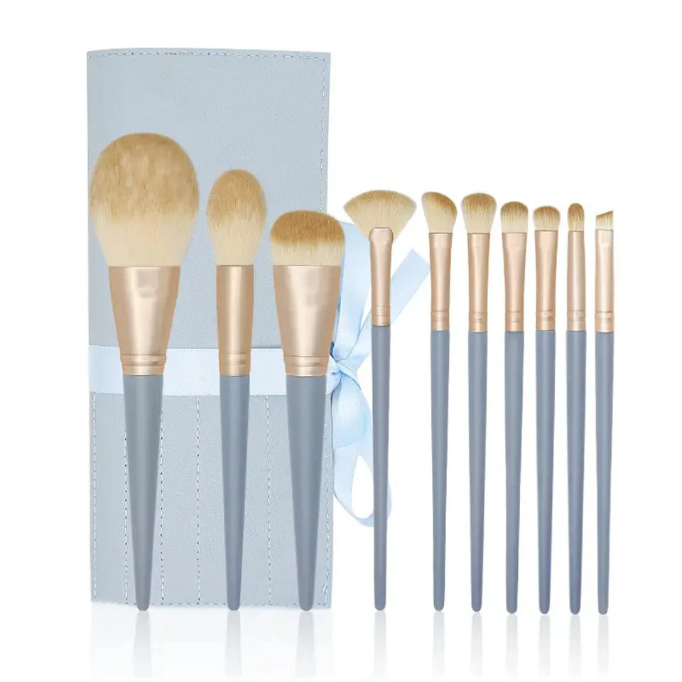 custom logo high quality makeup brushes private label makeup brush set 16pcs
