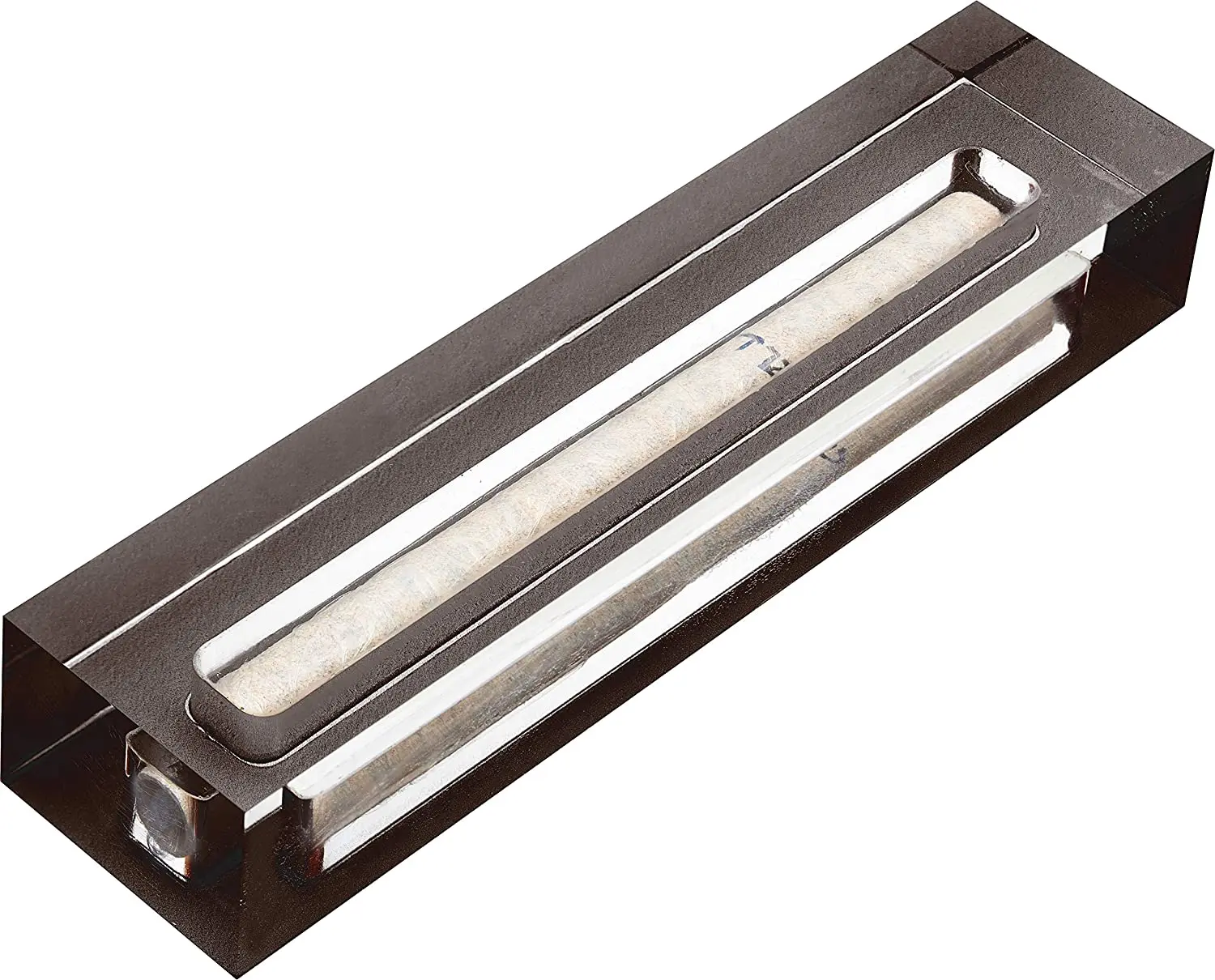 Оптовая продажа модный пластиковый чехол из прозрачного люцита и иудаики еврейский акриловый для Mezuzah