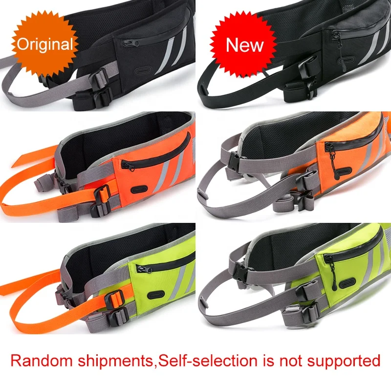 Спортивные Светоотражающие легкий многофункциональная поясная сумка неопрен водонепроницаемый спортивный бег пояс сумка с собакой держатель