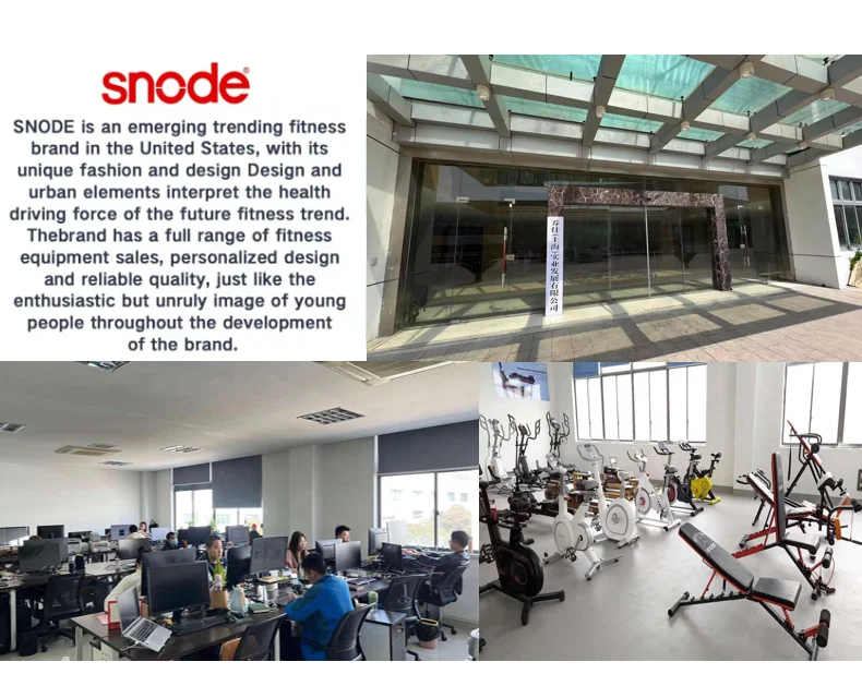 Snode Home Use Electric Rower Magnetic Indoor Fitness Air Rowing Machine with Monitor for Sports Use
