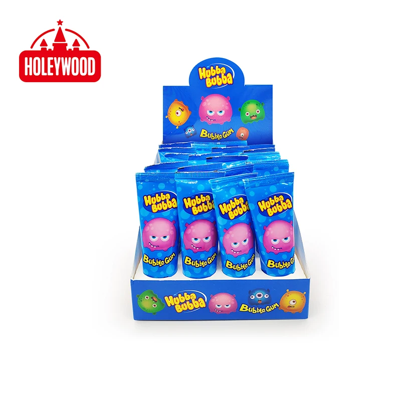 Зубная паста для жевательной резинки Holeywood 22 г пузырьковая конфета фруктовый вкус упакованный в пакет