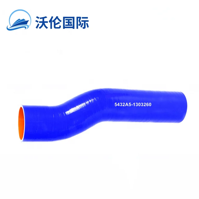 
2021 Good price MAZ parts 5432A5-1303260 truck coolant colorful rubber silicone hose from wolun 
