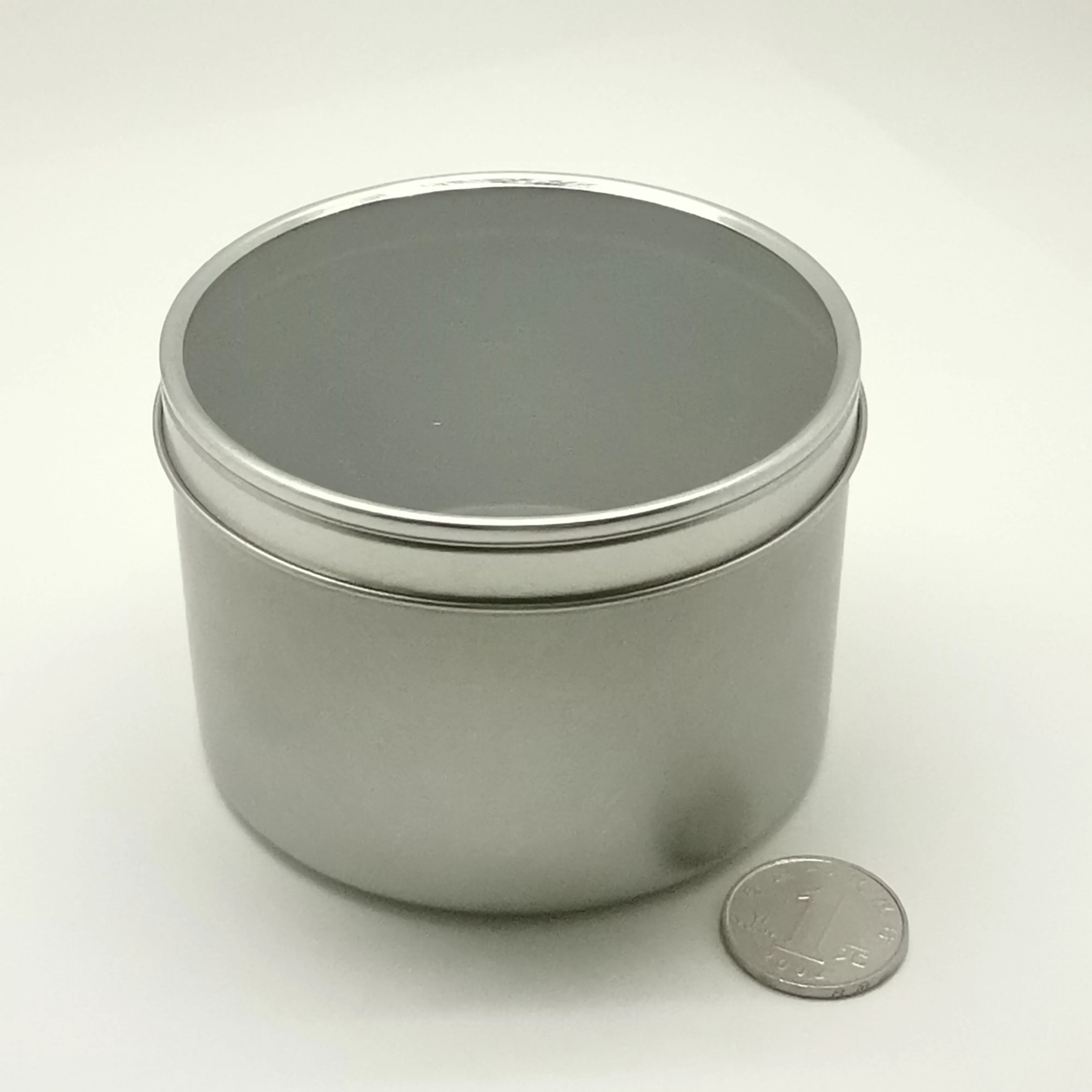 Donguan factory small round tin can for cake