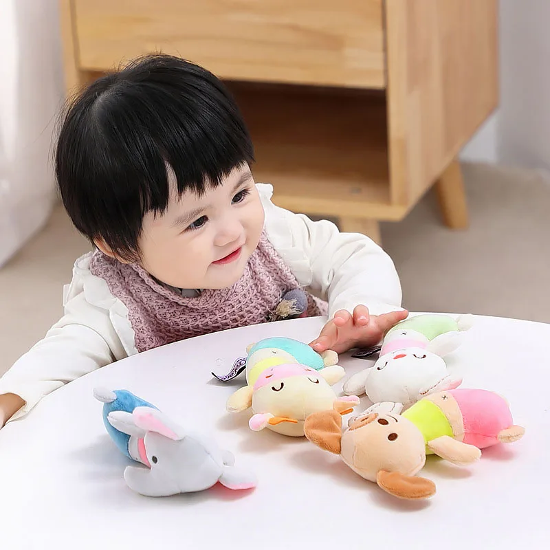 
Dancing animal rattle toy elephant baby doll rattles T022 