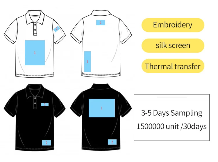 JALOFUN High Quality Designer Branded Shirt Printed on Demand  Custom Embroidery LOGO Polo Shirts