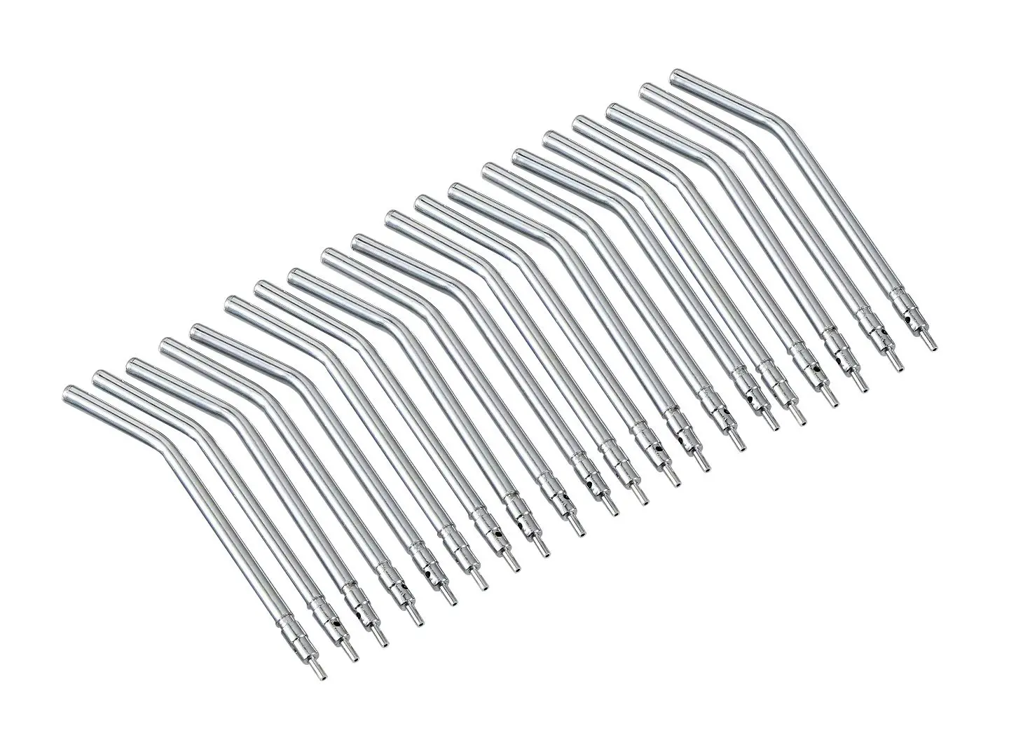 Dental  Chair Accessories 3 Way Syringe Tips Dental Syringe Nozzles Alloy Spray Tips Three Way Air Water Syringe