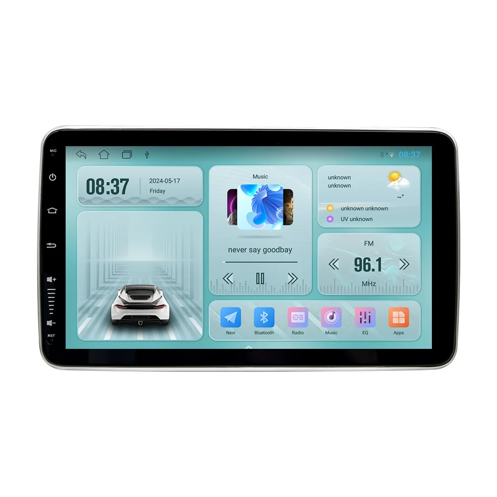 Автомагнитола T100 2 + 32 ГБ 9/10 дюймов 1din