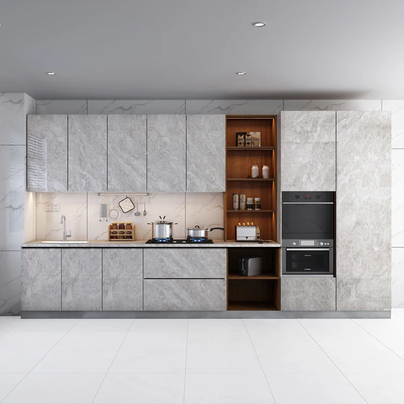 
Individual Disassemble Kitchen Cabinet KD Melamine Faced Chip 