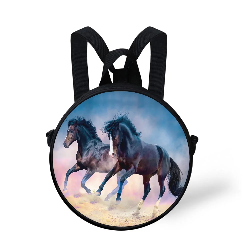 Ddong Other Ladies Wallets Transfer Printing Horse 3d Printing Service Pattern Canvas Mobile Phone Bag