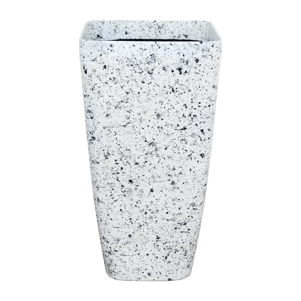 Wholesale home livingroom decor tall square self watering planter indoor potting container for large plants