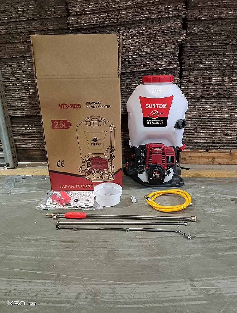 Agricultural 4-stroke Power sprayer with GX35 engine for Peru