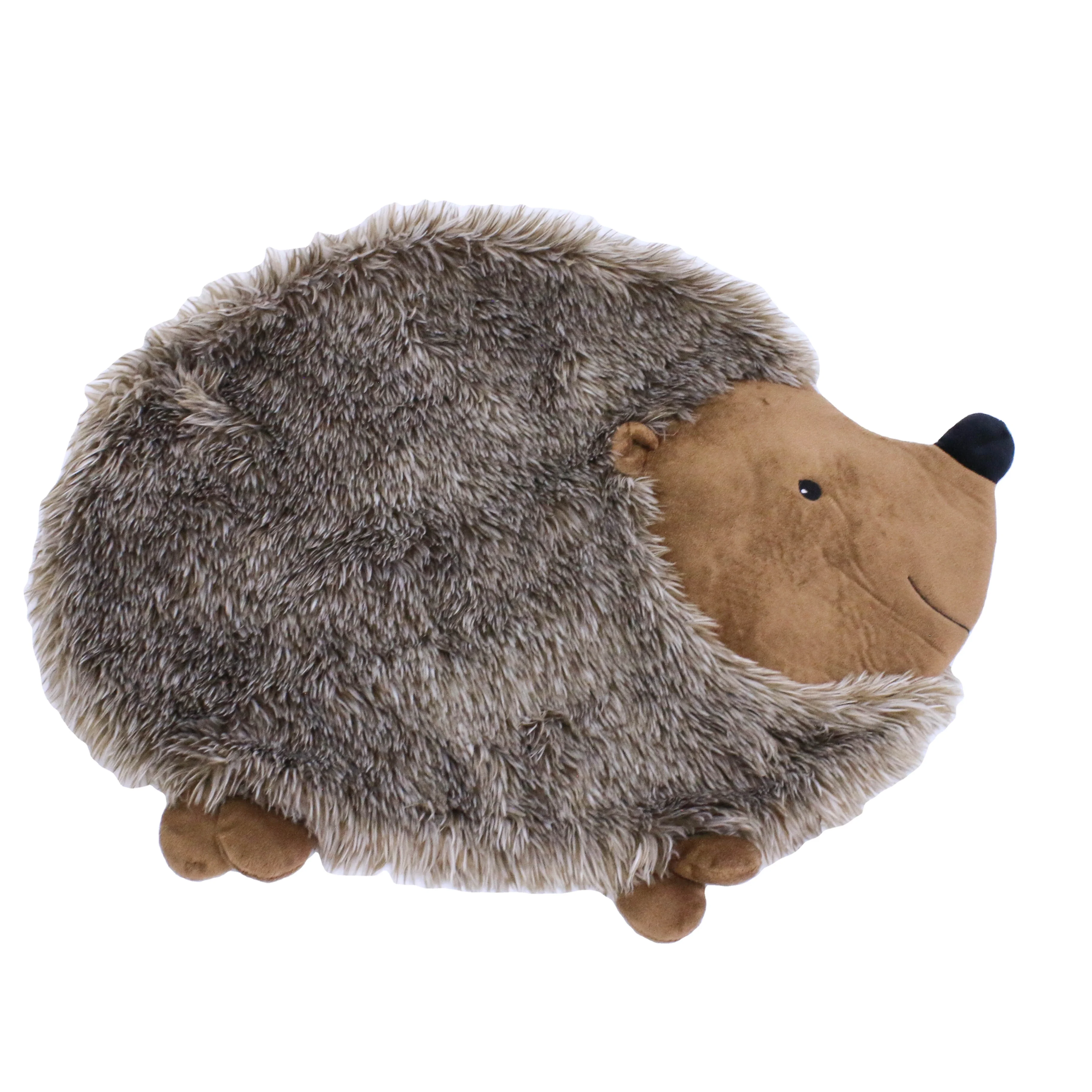 Wholesale Custom Plush Toy Animal Cute Soft Comfort Hedgehog Plush Floor Mat
