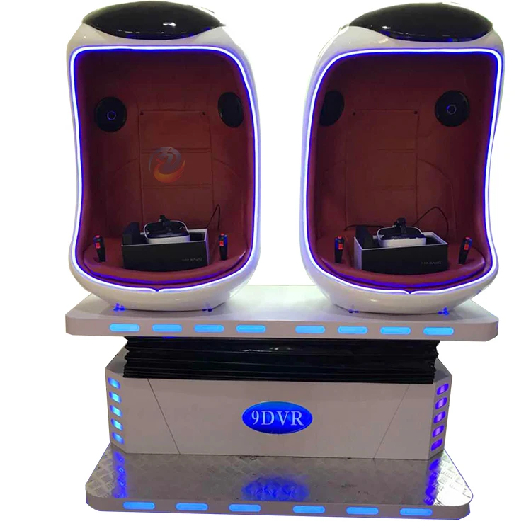 gzDlight Roller Coaster Amusement Virtual Reality Simulator Vr Chair Egg Simulator Cinema 9d Vr