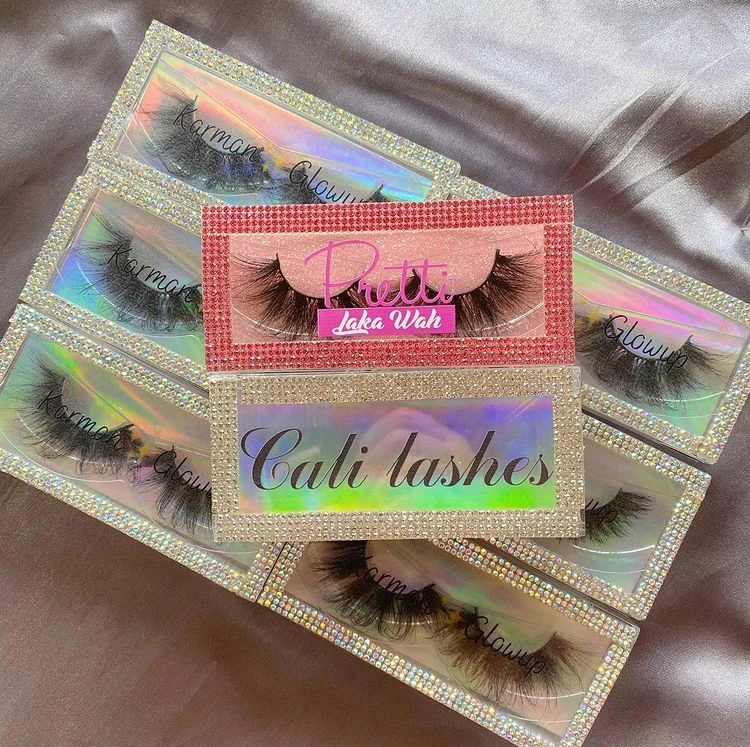 
vietnam invisible short 3 pairs 25mm fluffy mink flower lashes bulk natural wholesale mink eyelash vendors 20-25 mm diamond case 