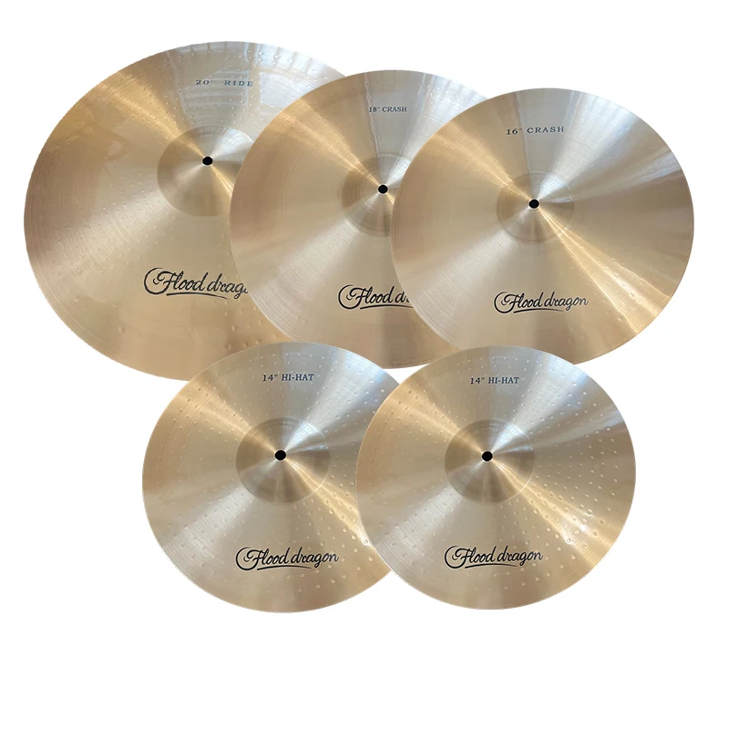 high quality B8 handmade professional Artist Modern series 5pcs cymbal set for drum set