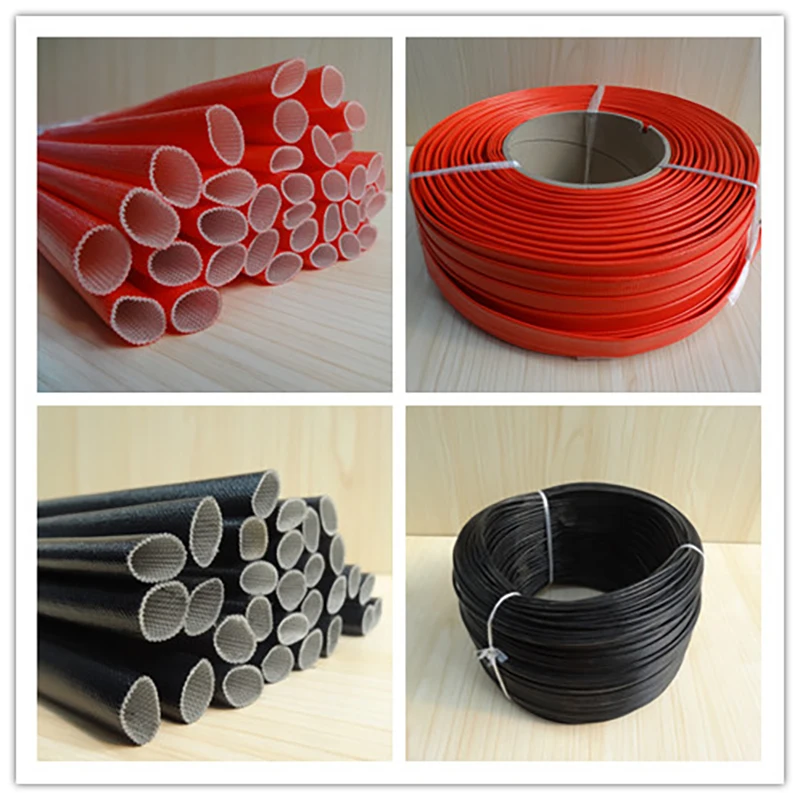 2022 New Products White Fiberglass Sleeving Coated With Polyurethane and Acrylic