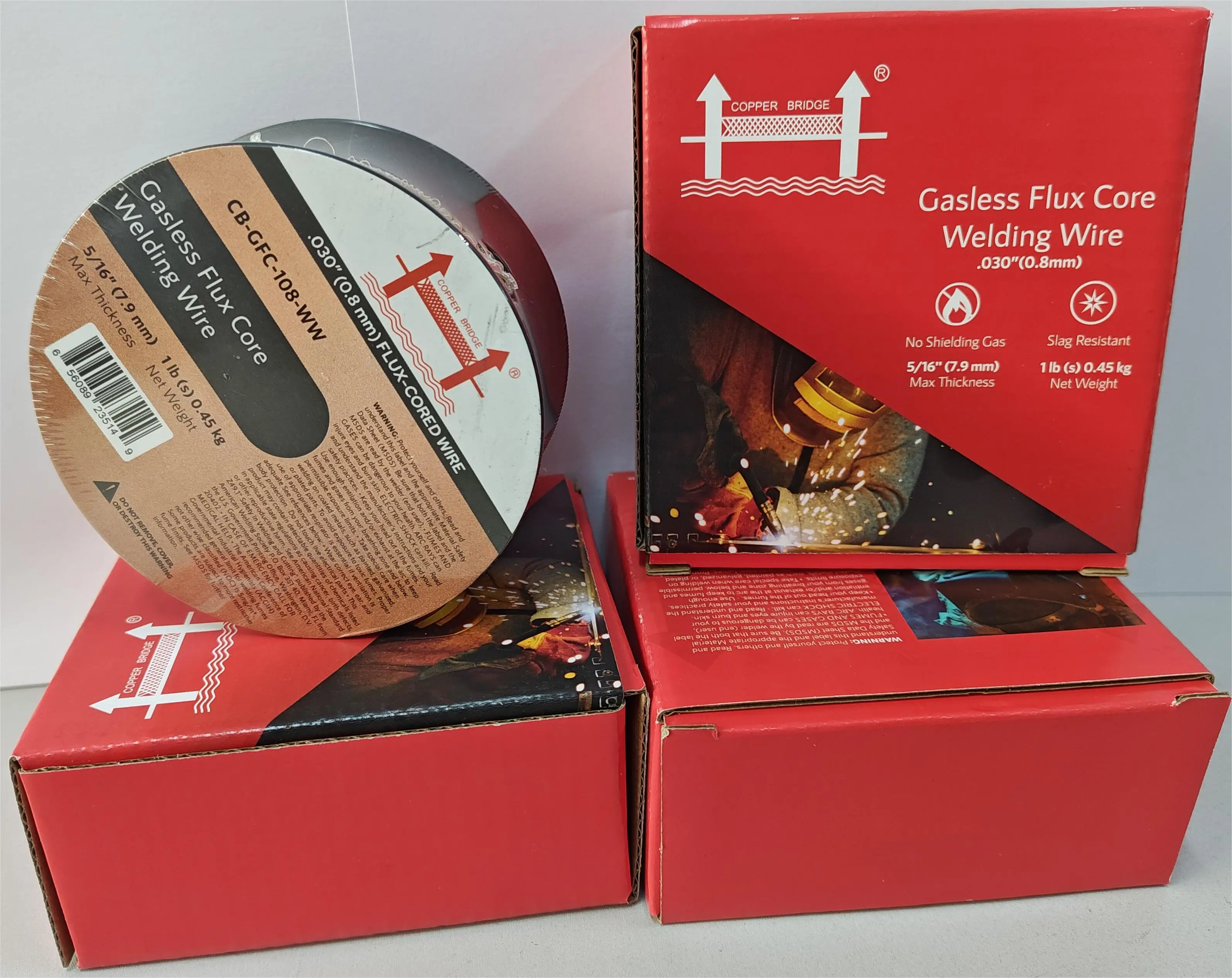 Wholesale retail welding flux core wire manufacturer co2 0.8mm 0.9mm 1.0mm E71T-1 welding wire