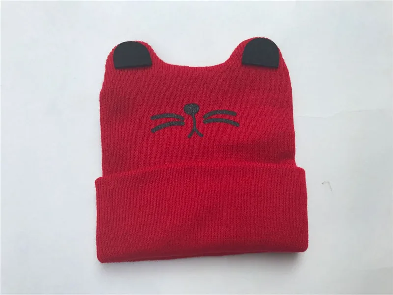 OEM factory price Kids beanie Hat  Winter Fleece Beanie animal pattern Children Sized Winter Beanie
