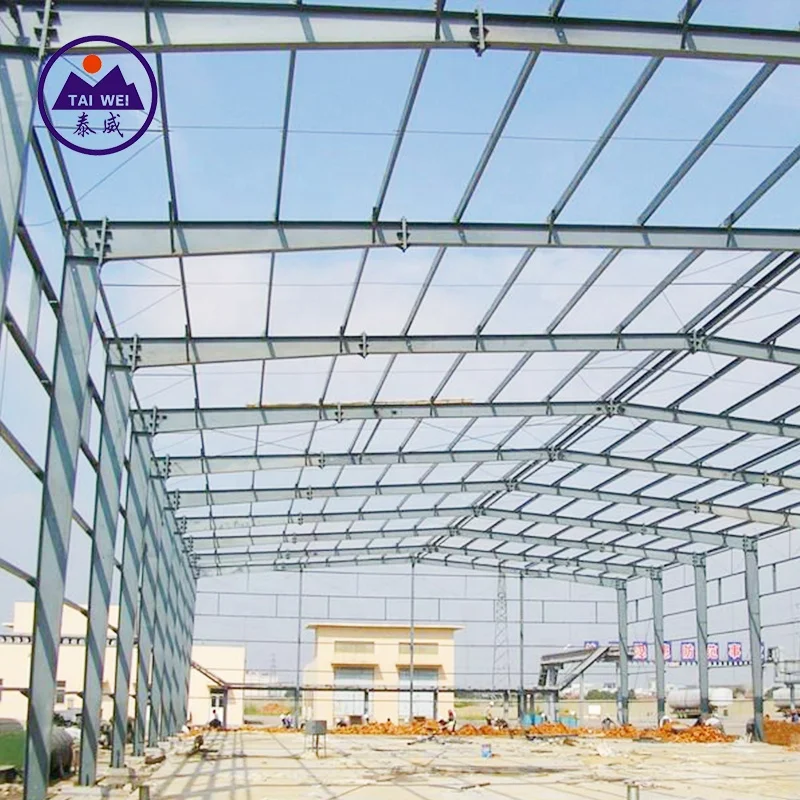 Peb TEKLA Industrial Metal Workshop Steel Structure Warehouse Workshop Building Colorful Cladding Roofing
