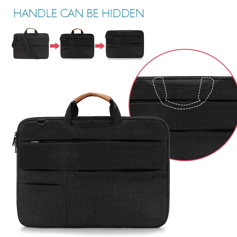 Custom Logo 13 14 15 16 Inch Notebook Computer Pocket Tablet Brie Laptop Sleeve Bag Compatible