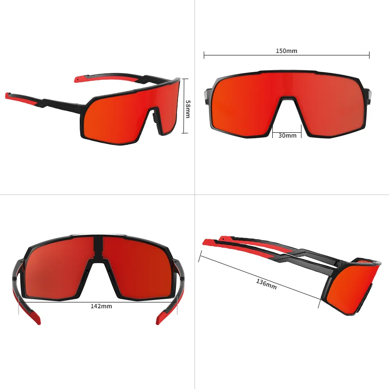 Популярные мужские велосипедные очки, цветные солнцезащитные очки для спорта на открытом воздухе, солнцезащитные очки с защитой от ультрафиолета, велосипедные ветрозащитные солнцезащитные очки