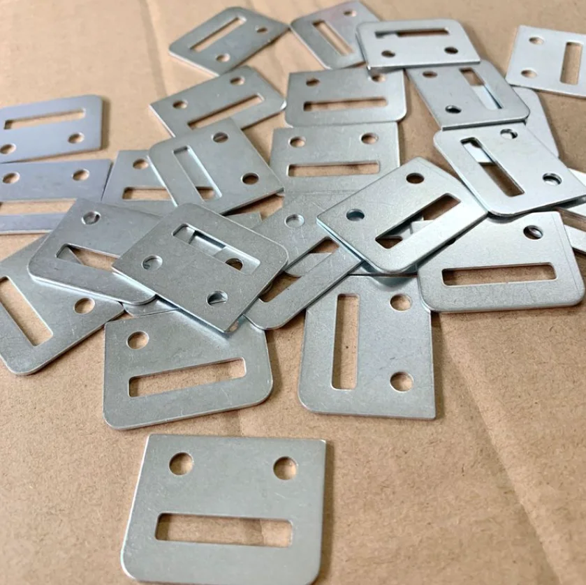 Hot Sale  Wholesale Cheap Round Iron Steel Restaurant Desk Feet Ramp Plate Furniture Metal Parts