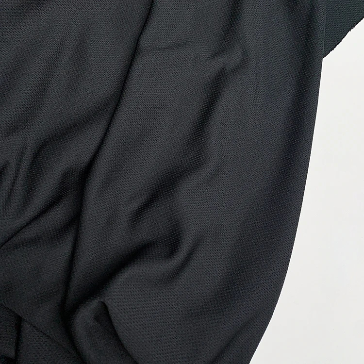 Sportswear fabric 100%polyester bird eye mesh soft  exercise clothes for sports garment
