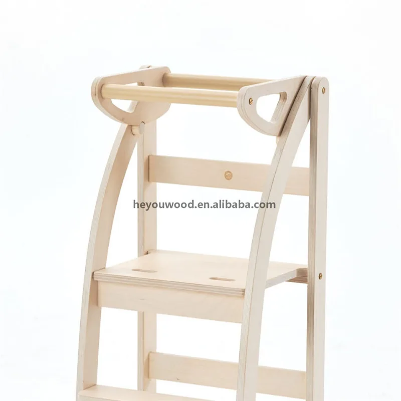Montessori Learning Tower Wooden Folding Transformable into a chair or