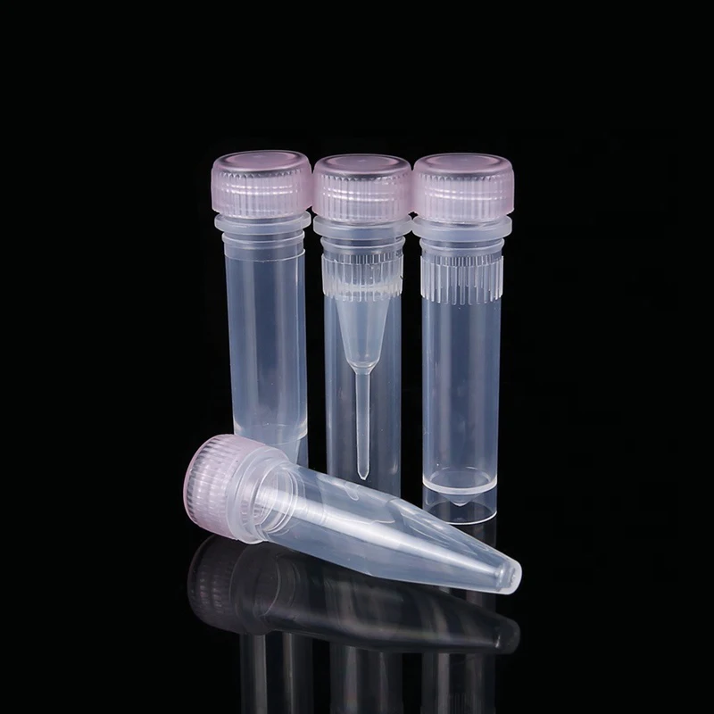 Прозрачная полипропиленовая микроцентрифужная трубка 1 5 мл 2 коническая