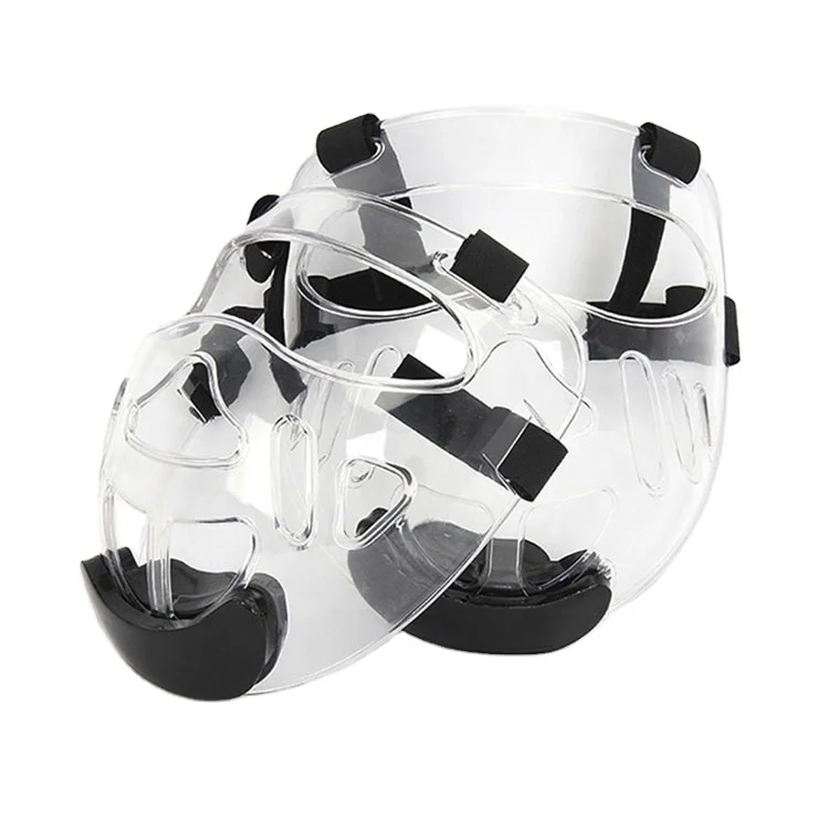 Wholesale high quality transparent martial arts training products equipment taekwondo face